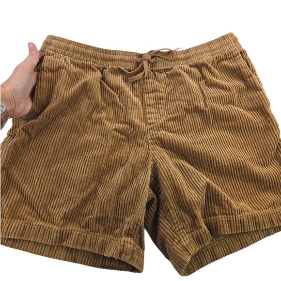 Pacsun | Brown 5.5" Corduroy Volley Shorts | Size Large - Picture 2 of 4